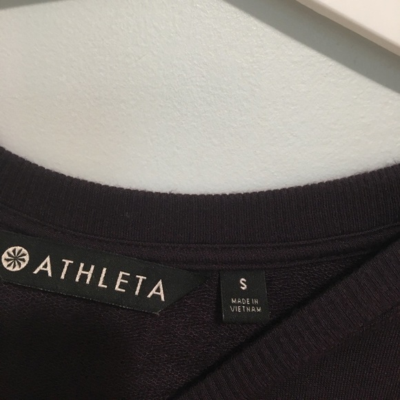 Athleta Twist Front Coaster Cropped Sweatshirt ?. - Picture 16 of 16